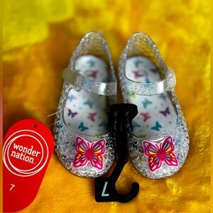 NEW Butterfly Jelly Sandals (Toddler Girl)